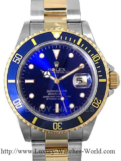 Rolex Submariner 18k & SS RX405