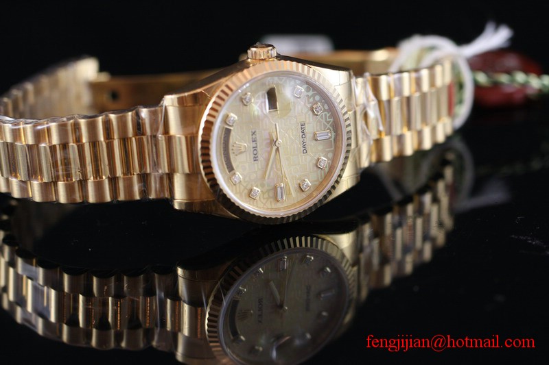 Rolex Yellow Gold Day-Date President Watch 118238-83208