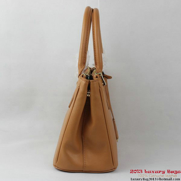 2013 Prada Saffiano Tote Bag 1801 Apricot