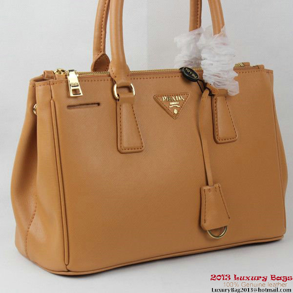 2013 Prada Saffiano Tote Bag 1801 Apricot