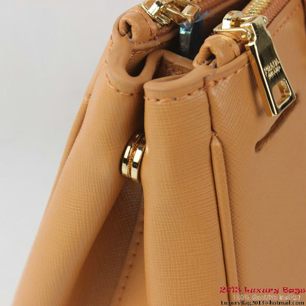 2013 Prada Saffiano Tote Bag 1801 Apricot