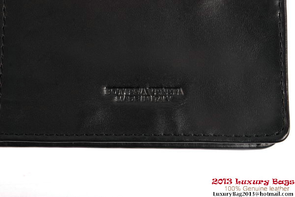 Bottega Veneta Intrecciato Nappa Leather Wallet BV1564 Black