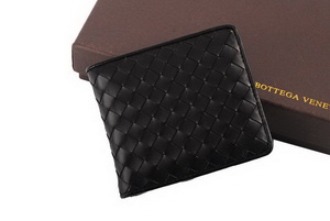 Bottega Veneta Intrecciato Nappa Leather Wallet BV1566 Black