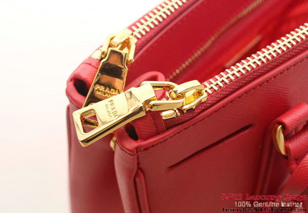 Prada Saffiano Calfskin Leather Small Bag BN2316 Red