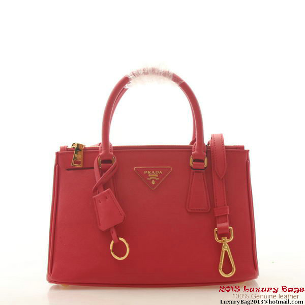 Prada Saffiano Calfskin Leather Small Bag BN2316 Red