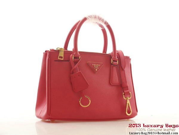 Prada Saffiano Calfskin Leather Small Bag BN2316 Red