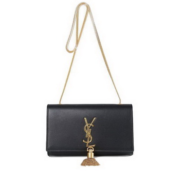 Yves Saint Laurent Small Monogramme Cross-body Shoulder Bag 5475 Black