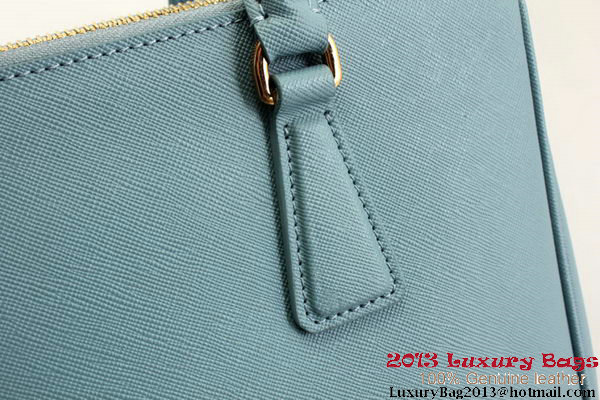 Prada Saffiano 30cm Tote Bag BN1801 - SkyBlue