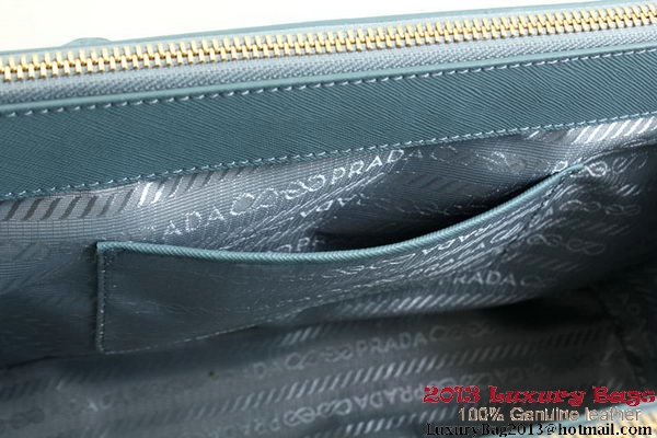 Prada Saffiano 30cm Tote Bag BN1801 - SkyBlue