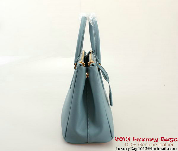 Prada Saffiano 30cm Tote Bag BN1801 - SkyBlue