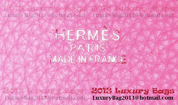 Hermes Picotin Lock PM Bag in Clemence Leather 8615 Pink