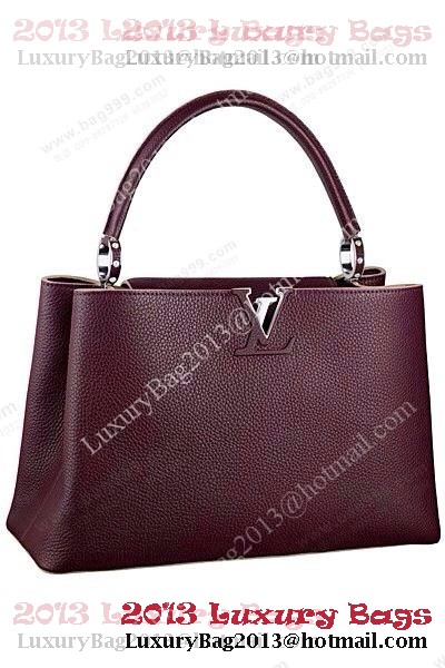 Louis Vuitton Elegant Capucines Bag MM