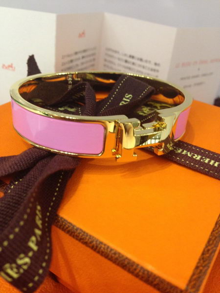 Hermes Bracelet H1155 Light Pink