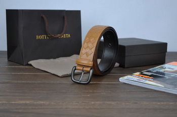 Bottega Veneta Intrecciato Nappa Belt 274484 Camel