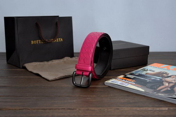 Bottega Veneta Intrecciato Nappa Belt 274484 Rose