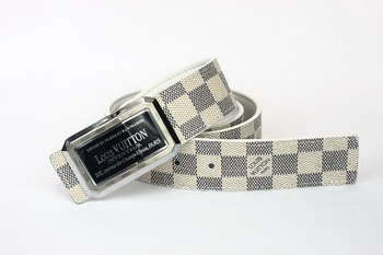 Louis Vuitton Damier Azur Canvas Belt LV2053