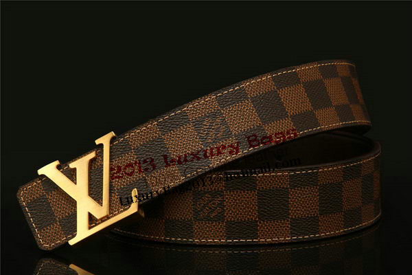 Louis Vuitton Damier Ebene Canvas Belt LV2064