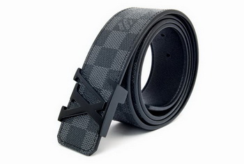 Louis Vuitton Damier Graphite Canvas Belt LV2055