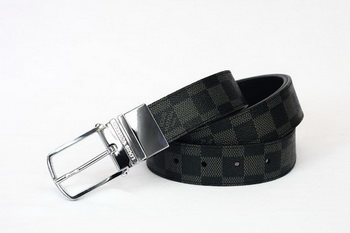 Louis Vuitton Damier Graphite Canvas Belt LV2061