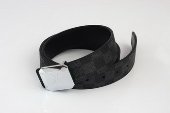 Louis Vuitton Damier Graphite Canvas Belt LV2065