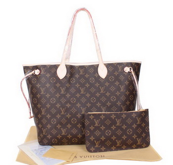 Louis Vuitton Monogram Canvas Neverfull GM M40990 Beige