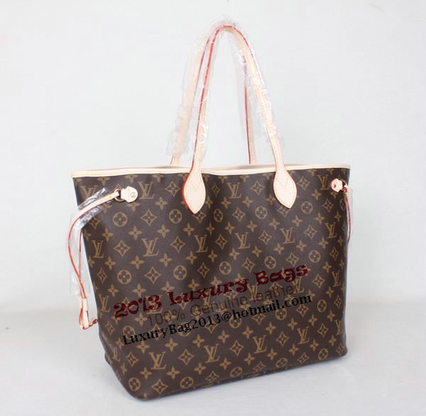 Louis Vuitton Monogram Canvas Neverfull GM M40990 Beige