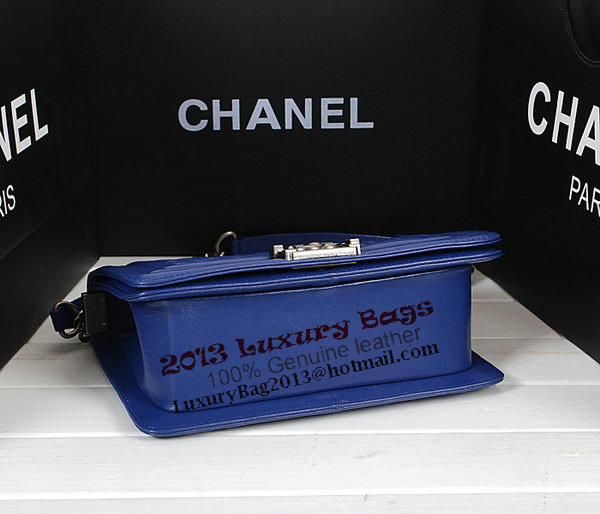 Chanel Boy Flap Shoulder Bag A67086 in Sheepskin Leather