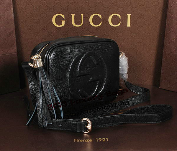 Gucci Soho Calfskin Leather Disco Bag 308364