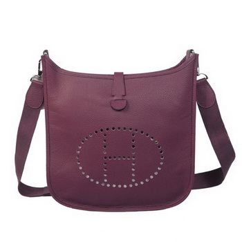 Hermes Evelyne Messenger Bag H1608 Purple