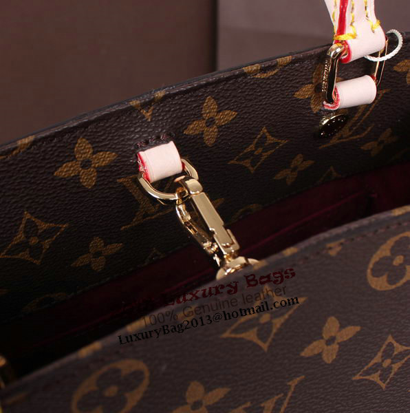 2014 Louis Vuitton Monogram Canvas Montaigne MM M41056