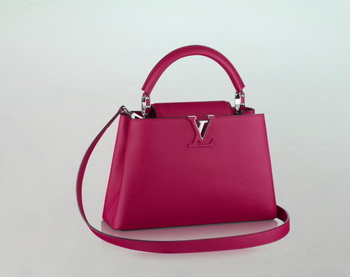 Louis Vuitton Elegant Capucines BB Bag M94519 Fuchsia