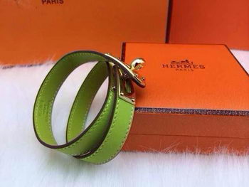 Hermes Genuine Leather Bracelet HM0013F