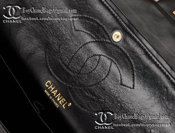 Chanel Classic Flap Bag CHA1113 Black Sheepskin Leather