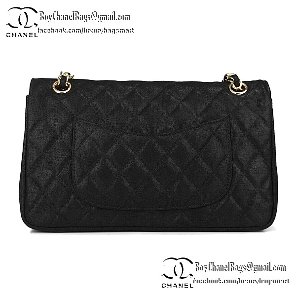 Chanel Classic Flap Bag Grain Leather CHA1113 Black