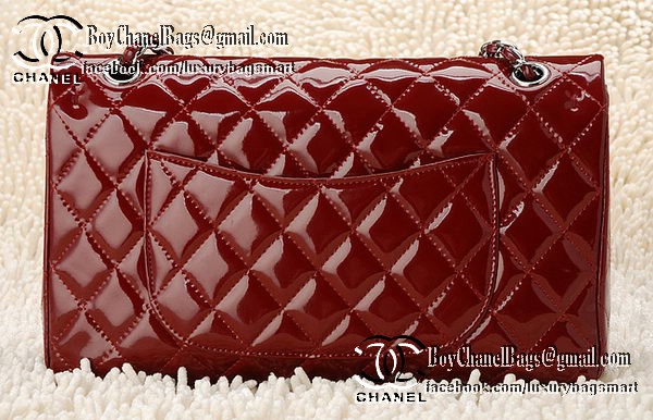 Chanel Classic Flap Bag Patent Leather CHA1113 Burgundy