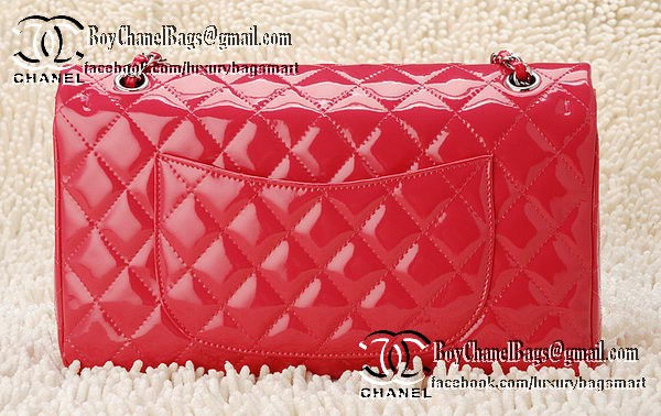 Chanel Classic Flap Bag Patent Leather CHA1113 Peach