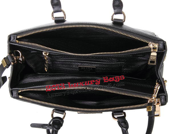 Prada Saffiano Leather Tote Bag BN1801 Black