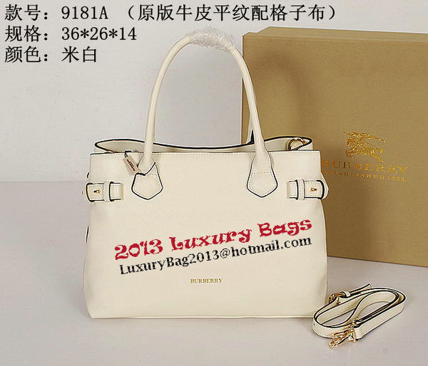 BurBerry Tote Bag Bag in Original Leather 9181A