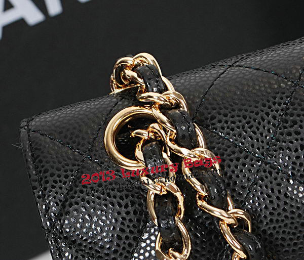 Chanel Classic Flap Bag 2.55 Series Original Cannage Pattern CHA1112 Black