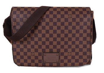 Louis Vuitton N51212 Damier Ebene Canvas Brooklyn GM Bag