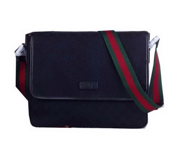 Gucci Medium Messenger Bag 233052 Black