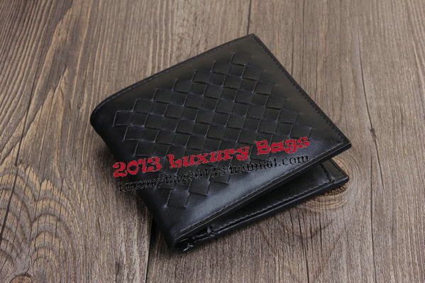 Bottega Veneta Intrecciato Nappa Wallet BV6815 Black