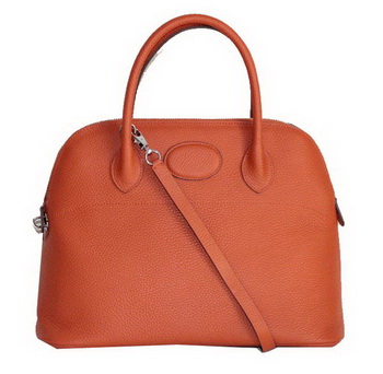 Hermes Bolide 37CM Calfskin Leather Tote Bags H509084 Orange