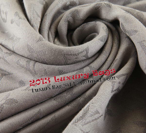 Louis Vuitton Scarves Cotton LV6725E Gray