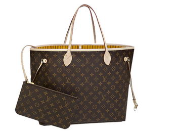 LOUIS VUITTON M40992 MONOGRAM CANVAS NEVERFULL GM MIMOSA