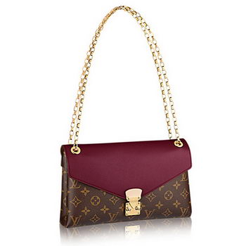 Louis Vuitton M41200 Monogram Canvas Pallas Chain Aurore