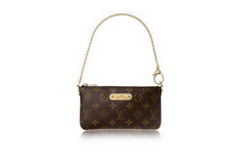 Louis Vuitton Monogram Canvas MILLA CLUTCH MM M60094