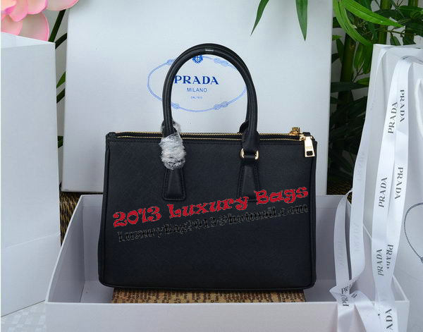 Prada Saffiano Leather Tote Bag PBN1801 Black