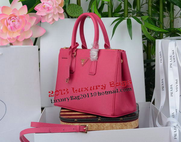 Prada Saffiano Leather Tote Bag PBN1801 Rose