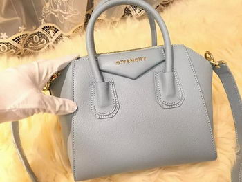 Givenchy mini Antigona Bag Goat Leather G1900 SkyBlue